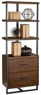 Mazin Furniture Sedley Walnut Side Pier-3