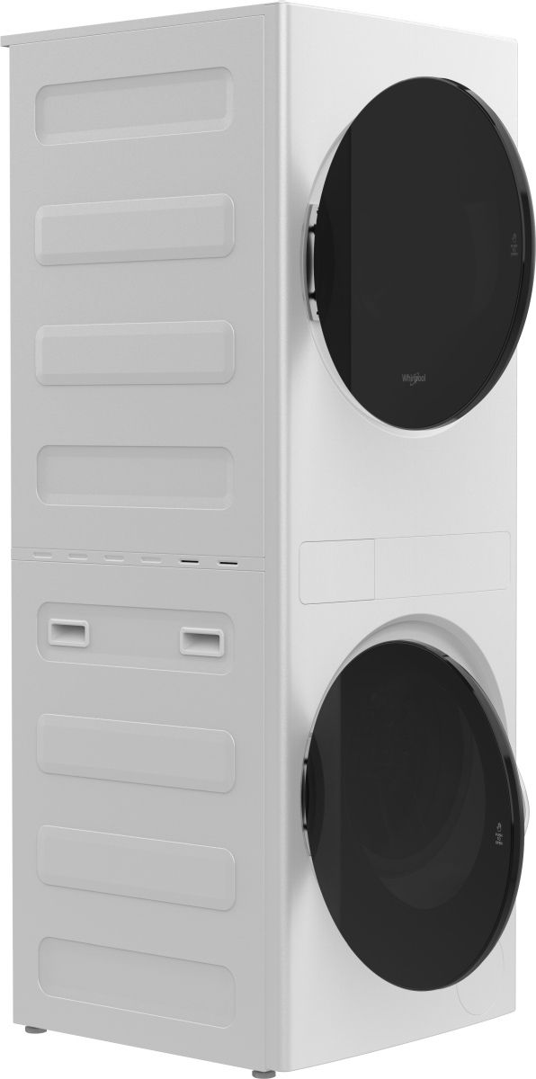 Whirlpool® ENERGY STAR® White Electric Laundry Center, 2.8 Cu. Ft. Washer, 4.3 Cu. Ft. Ventless Heat Pump Dryer-2