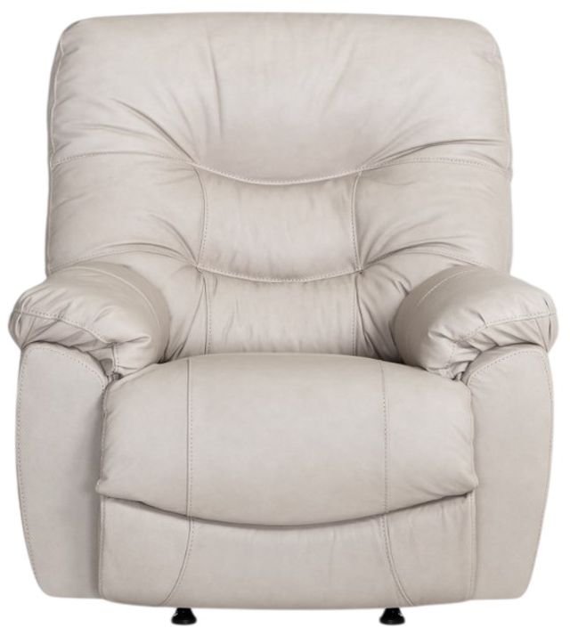 Franklin™ Trilogy Federica Light Taupe Leather Power Rocker Recliner-1