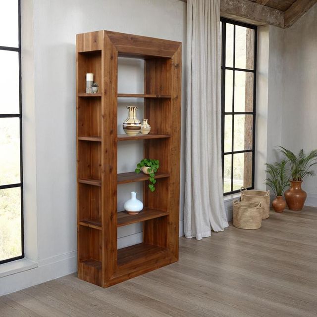 Nest Home Collections Haven Heirloom Natural Bookcase -1