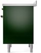 Ilve® Nostalgie II Series 36" Emerald Green Pro Style Induction Range-4