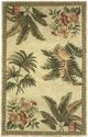 KAS Rugs Sparta Ivory Tropical Oasis 5'x8' Rug-0
