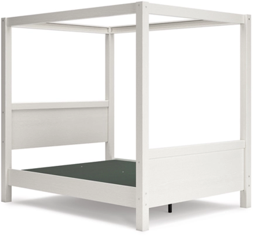 Signature Design by Ashley® Aprilyn White Full Canopy Bed-1