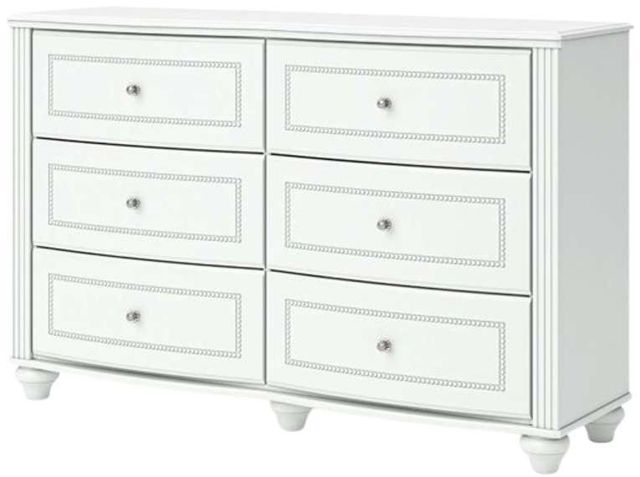 Signature Design by Ashley® Maylilly White 6-Drawer Youth Dresser-2