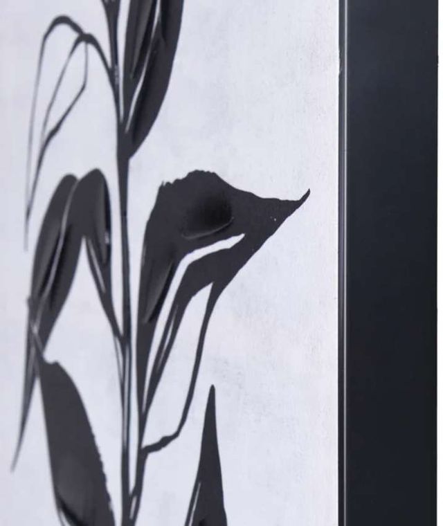 Stylecraft Charcoal Shadow II Black/White Wall Art -2