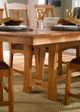 A-America® Cattail Bungalow Amber Trestle Dining Table-3