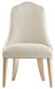 Michael Amini® Malibu Crest Chardonnay/Pearl Side Chair-2