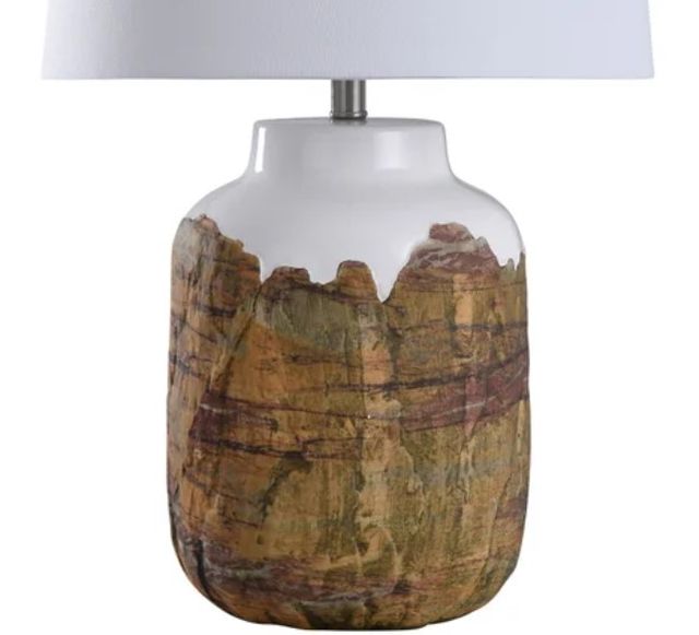 Stylecraft Canyon Earthtone Table Lamp-1
