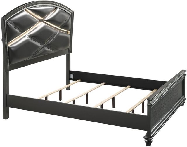 Crown Mark Adira Dark Gray Bed-1