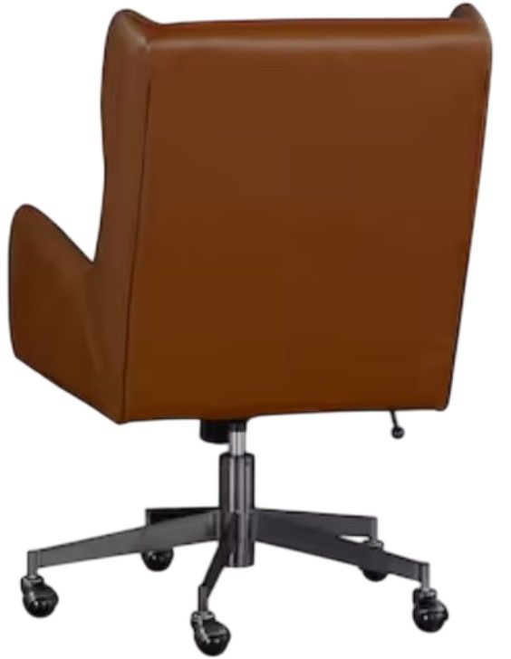 Bassett® Furniture HomeWork Lincoln Saddle Office Chair-3