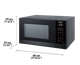 Four à micro-ondes de comptoir Panasonic® de 0.9 pi³ - Acier inoxydable-2