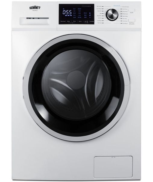 Summit® 2.7 Cu. Ft. White Front Load Washer -0