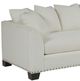 Fairfield® Customizable Urban Living Clipped Arm Sofa with Multi-Pillow Back and Wooden Legs-1