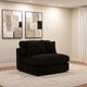 Coaster® Blaine Chocolate Brown Upholstered Armless Chair-1