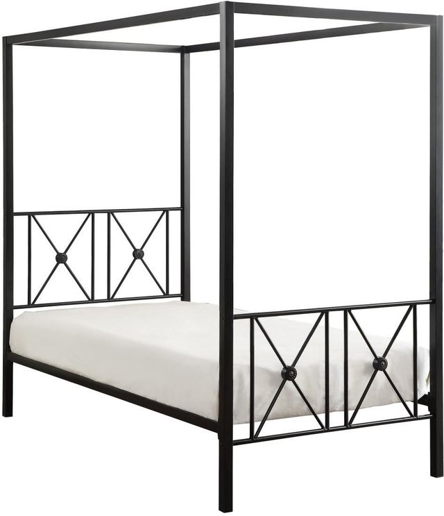 Mazin Furniture Rapa Twin Canopy Bed-1