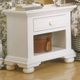 American Woodcrafters 6510 Cottage Traditions Clean White Nightstand-1
