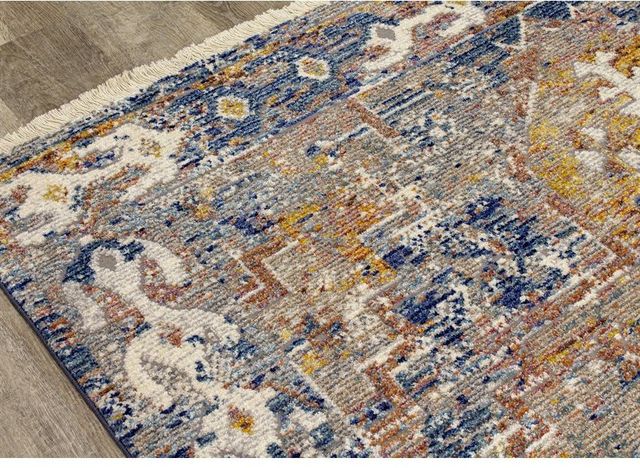 Kalora Interiors Evora Grey Blue 2'8" x 4'11" Rug-4