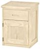 Crate Designs™ Furniture Unfinished 30" Tall Nightstand-0