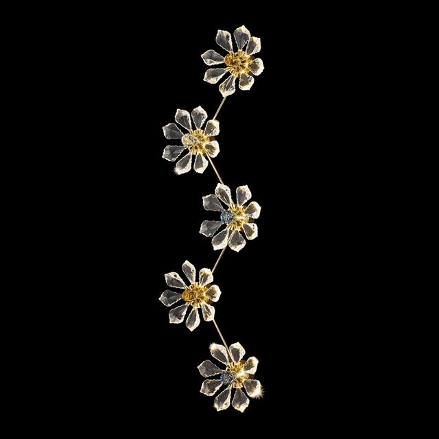 Michael Amini® Fiore Gold LED Wall Sconce-1