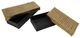 A & B Home 2-Piece Black/Gold Cullen Rectangle Book Box Set-2