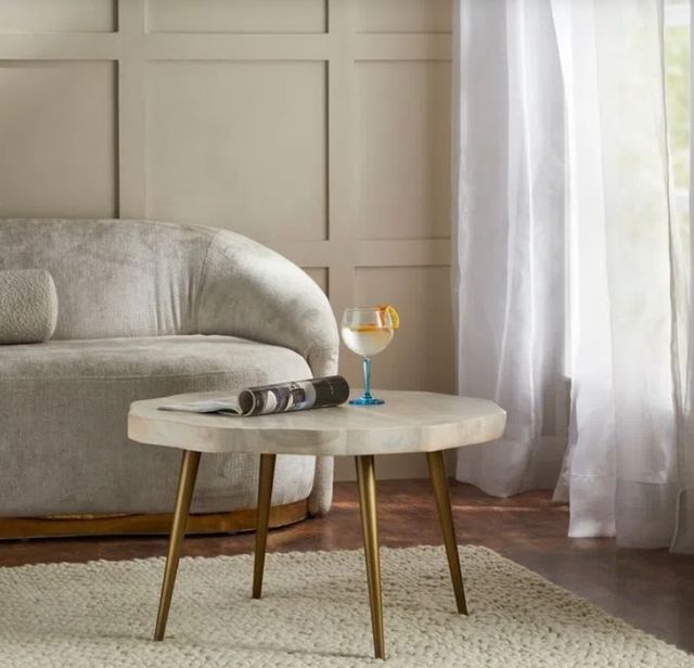Renwil® Core Whitewash Coffee Table-4