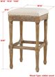 Forty West Walker Brown/Putty Bar Stool -1