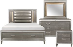 Athens 4-Pc Queen Bedroom Set