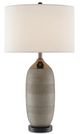 Currey & Company Alexander Matte & Glossy Gold/Black Table Lamp-1