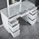 Furniture of America® Louise 2-Piece White Vanity Set-1
