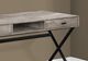 Monarch Specialties Inc. 48"L Taupe Reclaimed Wood Black Metal Computer Desk-1