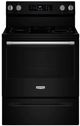 Maytag® 30" Black Freestanding Electric Range-0