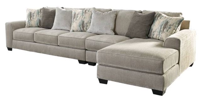 Benchcraft® Ardsley 2-Piece Pewter Living Room Set-1