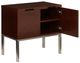 Michael Amini® AOS Incept Dark Almond Storage Cabinet-4