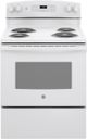 GE® 30" White Freestanding Electric Range-0
