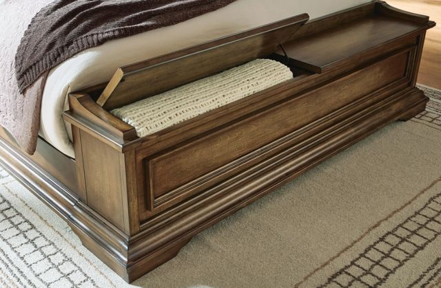 Signature Design by Ashley® Channley Brown Queen Panel Storage Bed-3