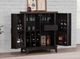 ECI Furniture Ashford Black Spirit Cabinet-1