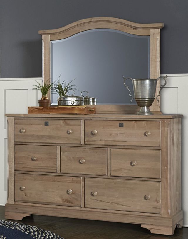 LM Co Home by Vaughan-Bassett Scotsman Natural Maple Dresser-1