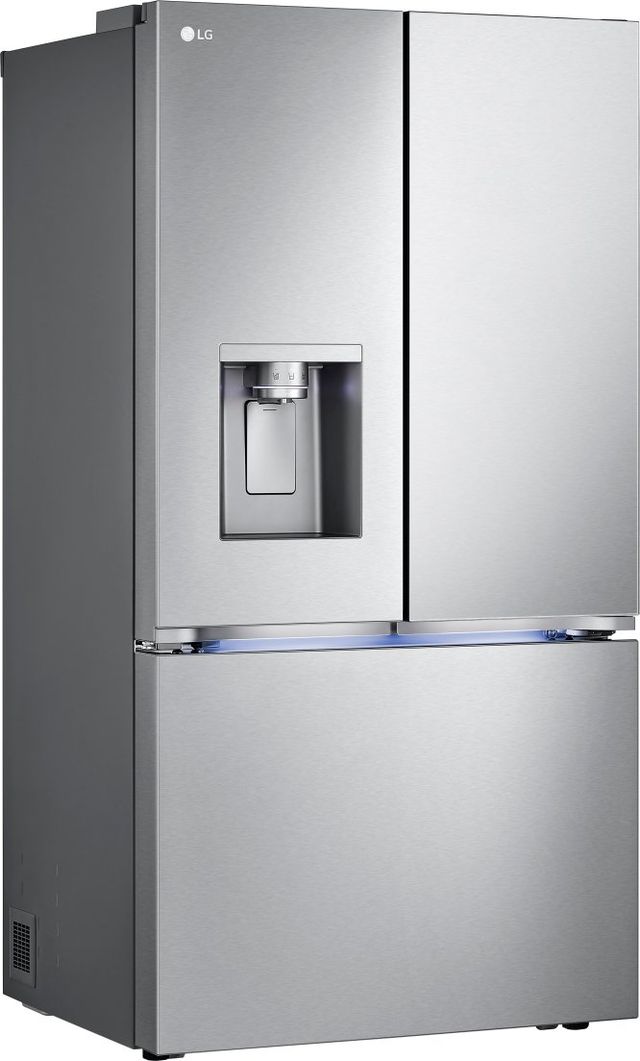 LG 25.5 Cu. Ft. PrintProof™ Stainless Steel Counter Depth French Door Refrigerator-2