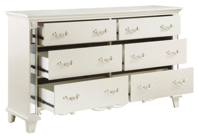 Mazin Furniture Ever Champagne Nightstand-2