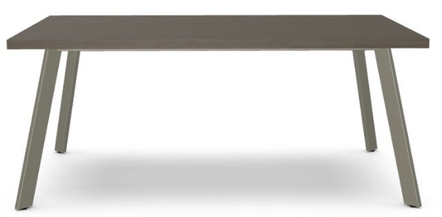 Amisco Customizable Lidya White Oak 72" Veneer Dining Table-1