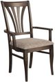 Handstone Verona Arm Chair With Wood Seat-0