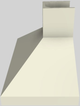 Vent-A-Hood® 48" Biscuit Euro-Style Wall Mounted Range Hood-1