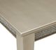 Elements International Maxwell Champagne Dining Table-3