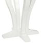 John Thomas Furniture® LaCasa Gray/White Round End Table-1