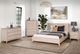 Furniture of America® Gervais White Wash Full Panel Bed-1