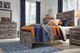 Signature Design by Ashley® Wynnlow Gray Twin Crossbuck Panel Bed-4