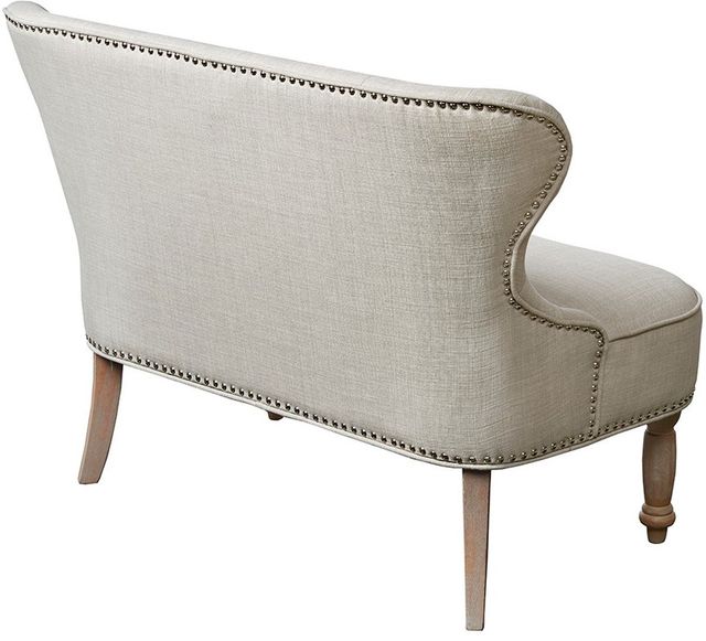 Olliix by Madison Park Taupe Stanford Settee-2