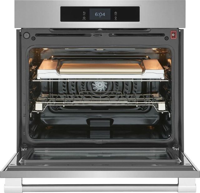 Frigidaire Professional® 30'' Smudge-Proof® Stainless Steel Single Electric Wall Oven with Stone-Baked Pizza-3