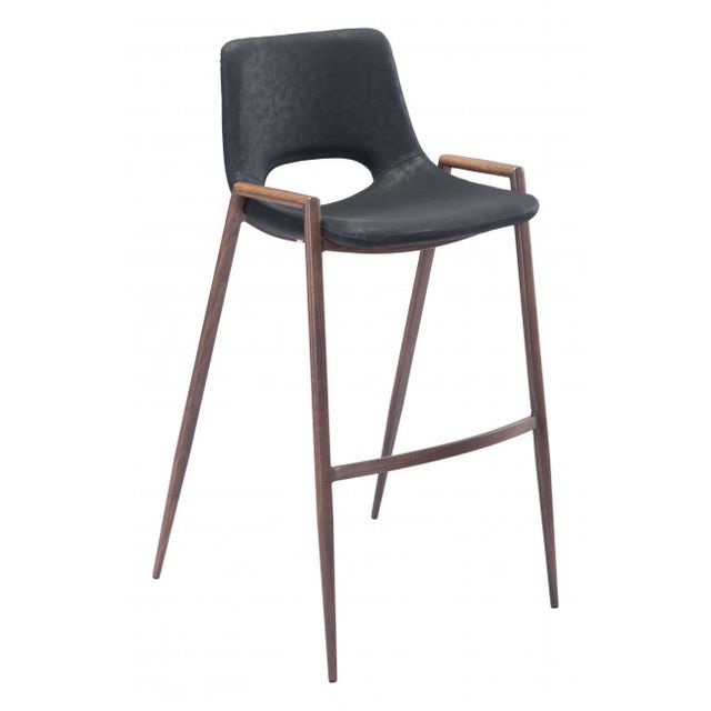 Zuo® Modern Desi Black Counter Chair-0