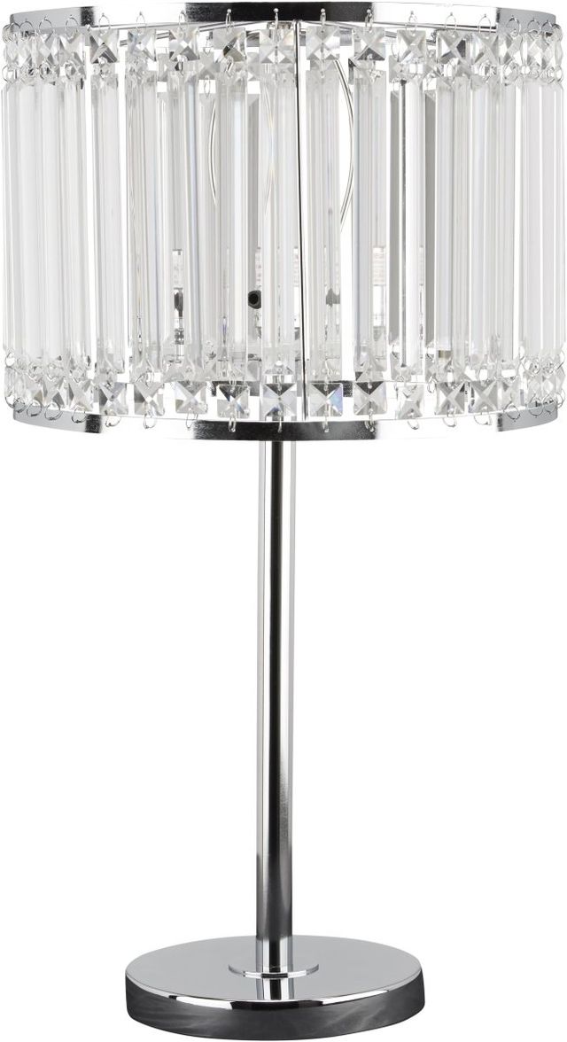 Signature Design by Ashley® Gracella 2-Piece Chrome Table Lamp Set-1